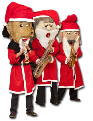 Saxophon Trio für Weihnachtsveranstaltung